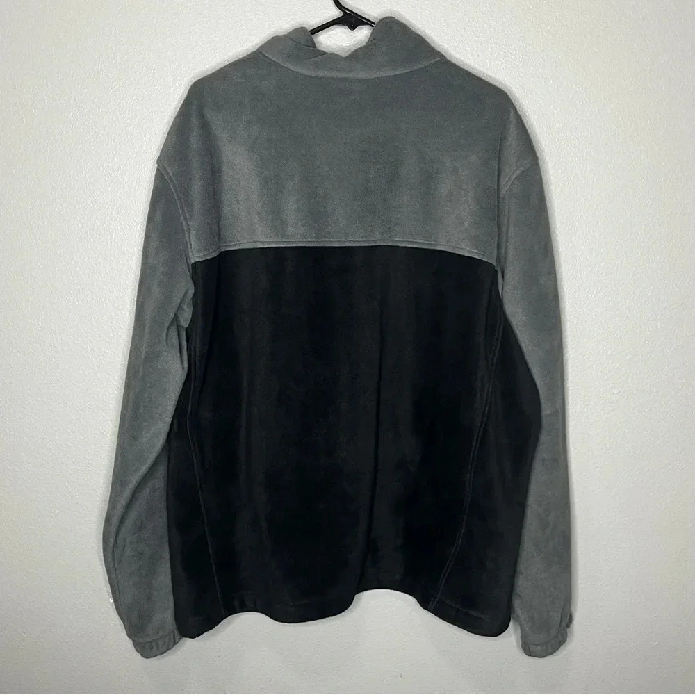 Columbia Steens Mountain 2.0 Fleece Zip Jacket Mens XXL Black Gray Outerwear New - Picture 11 of 11